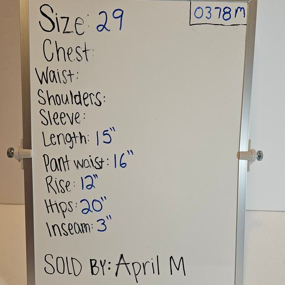 Bella Dahl Womans size 29/10 Sedona Cuffed Utility Shorts Linen Blend Denim NEW - Picture 7 of 7